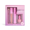 Magic Studio Rose Quartz Complete Glam - Eyeliner Pen + Mascara + Lip Gloss + Smalto
