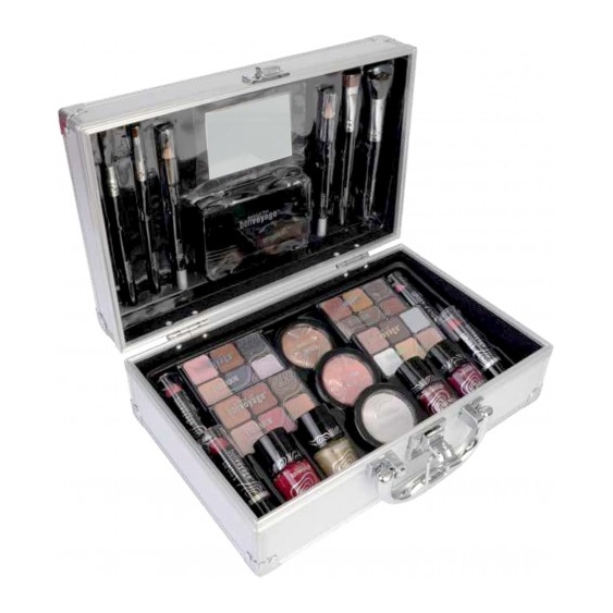 Markwins Bon Voyage - valigetta + assortimento cosmetici viso e occhi + smalti unghie colori e finiture assortite