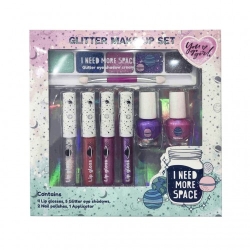 You Go Girl Set Make Up I Need More Space - set di trucchi glitterati