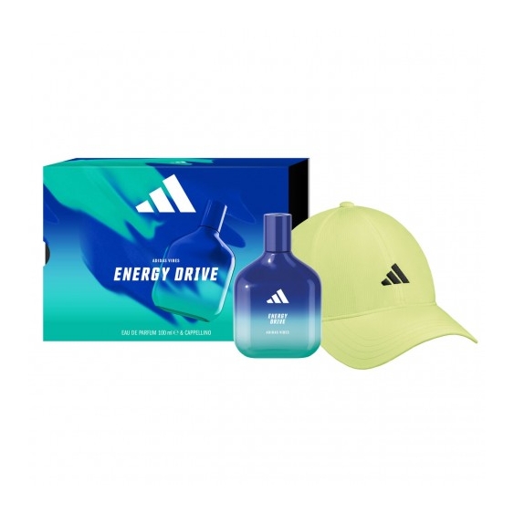Adidas Vibes Energy Drive - Eau de Parfum 100 ml + Cappello