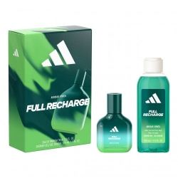 Adidas Vibes Full Recharge - Eau de Parfum 30 ml + Shower Gel 100 ml