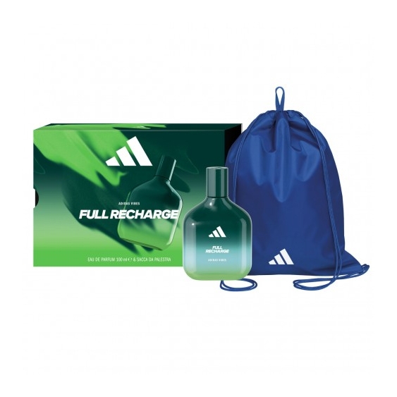 Adidas Vibes Full Recharge - Eau de Parfum 100 ml + Sacco