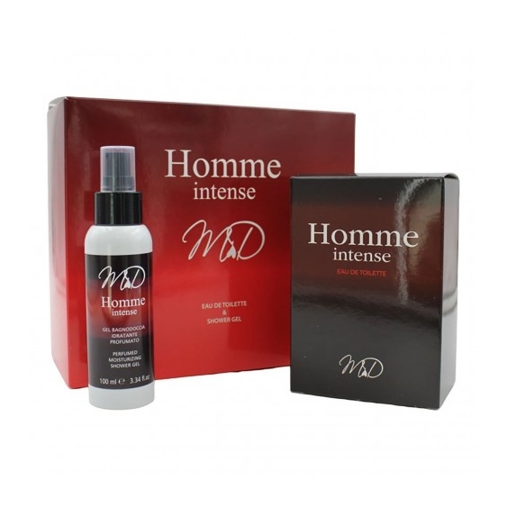 M&D Homme Intense - Eau de Toilette Uomo 100 ml + Bagnodoccia 100 ml