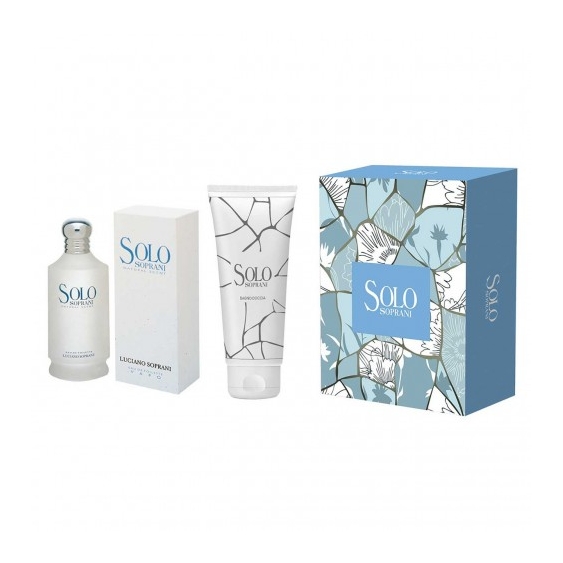 Solo Soprani Cofanetto Bianco - Eau de Toilette Unisex 100 ml + Shower Gel 250 ml