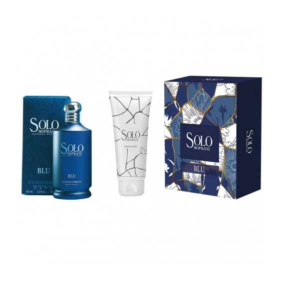 Solo Soprani Cofanetto Solo Blu - Eau de Toilette 100 ml + Shower Gel 200 ml