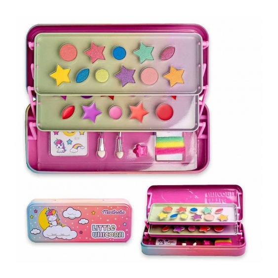 Martinelia Little Unicorn - Make Up + Custodia in Latta