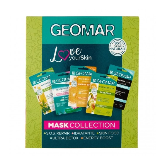 Geomar Love Your Skin - Collezione da 5 Maschere Viso