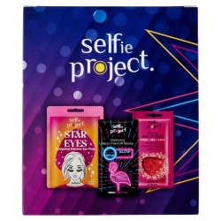 Selfie Project Galaxy & Neon Glow - Maschera Viso Galaxy + Maschera Viso Neon + Patch Occhi Star Eyes 