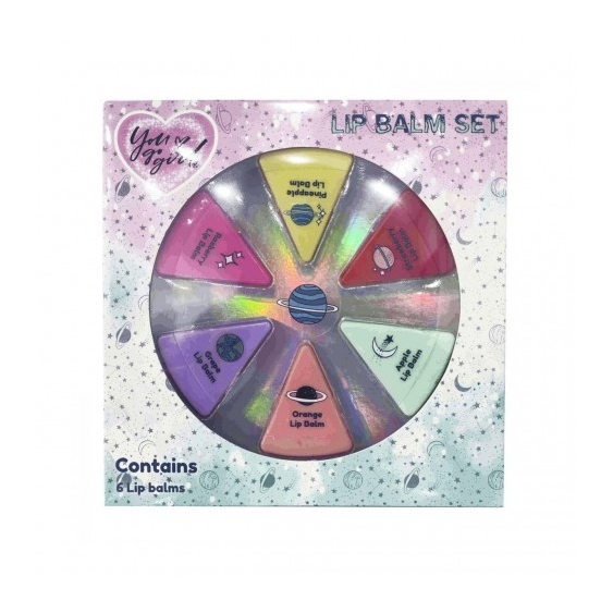 You Go Girl Lip Balm Set - 6 balsami labbra