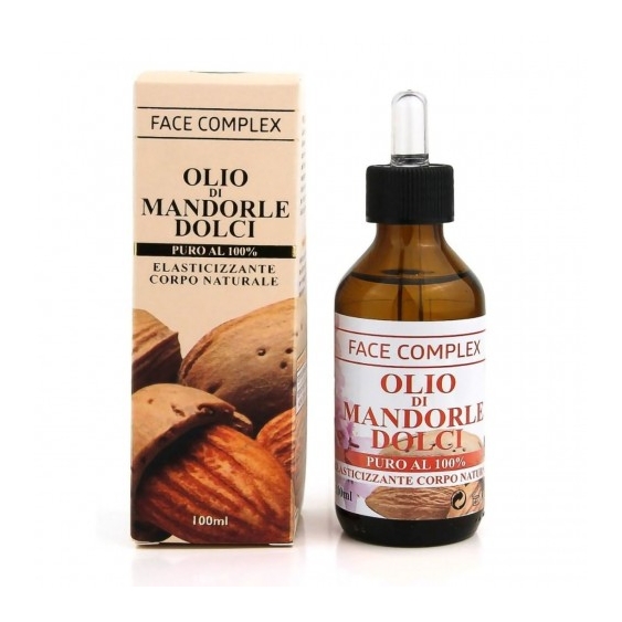 Face Complex Olio di Mandorle Dolci Puro - Elasticizzante Corpo Naturale 100 ml
