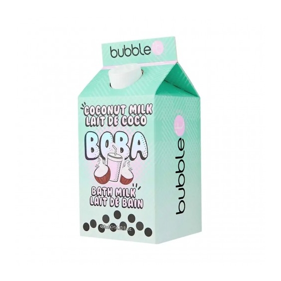 Bubble T Boba Coconut Milk - Bagnoschiuma idratante al latte di Cocco 480 ml