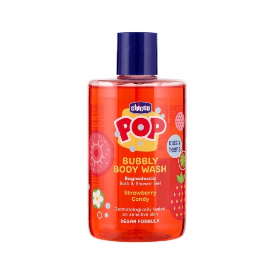 Chicco Pop Bubbly Body Wash - Bagnodoccia alla fragola 300 ml