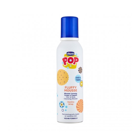 Chicco Pop Fluffy Mousse Lavante Corpo e Capelli 200 ml