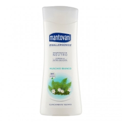 Mantovani Ipoallergenico Bagnodoccia Neutro Al Muschio Bianco 400 ml
