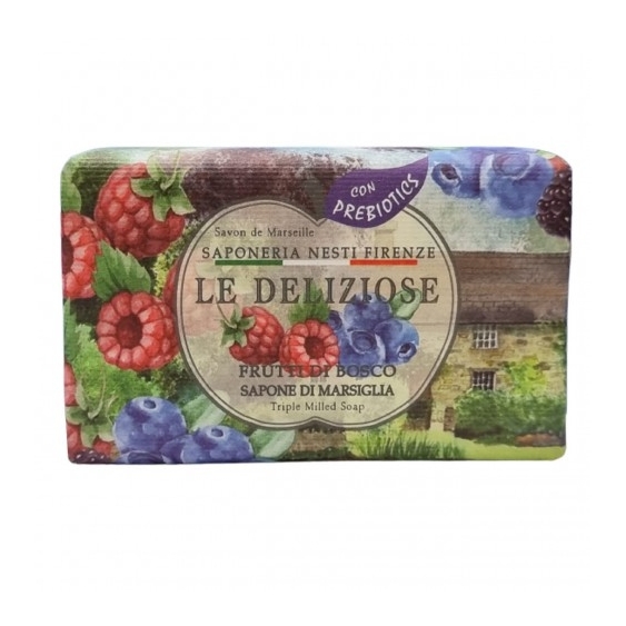 Saponeria Nesti Le Deliziose - Sapone di Marsiglia ai Frutti di Bosco 150 gr