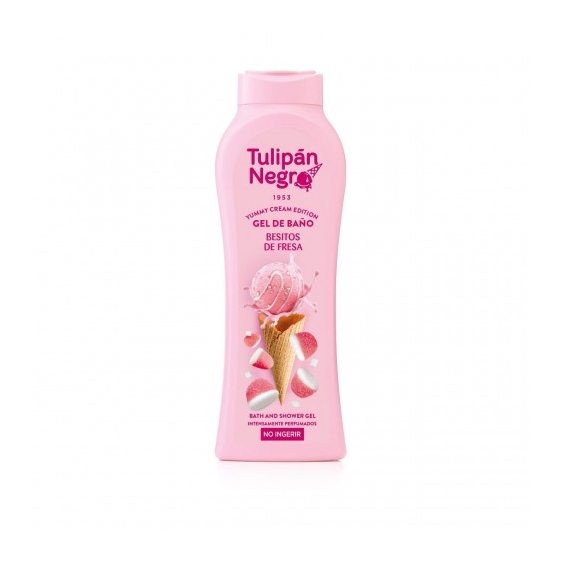 Tulipan Negro Besitos De Fresa - Bagnoschiuma profumato 650 ml