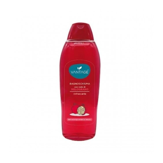 Vantage Bagnoschiuma Con Note di Melograno Rinfrescante 750 ml