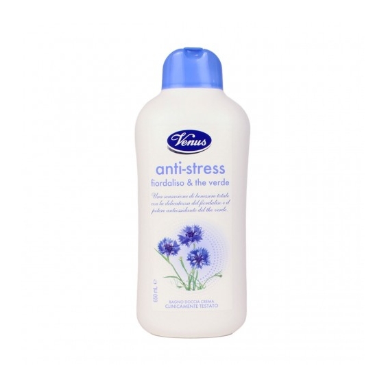Venus Anti-Stress Fiordaliso e The Verde - Bagno Doccia Crema 650 ml