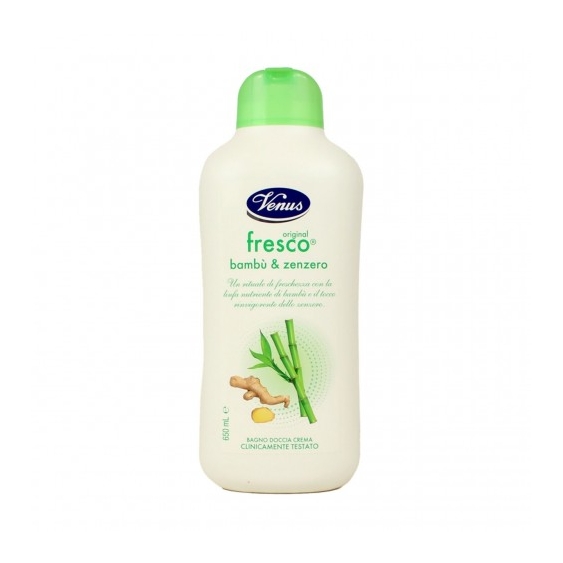Venus Original Fresco Bambu e Zenzero - Bagno Doccia Crema 650 ml