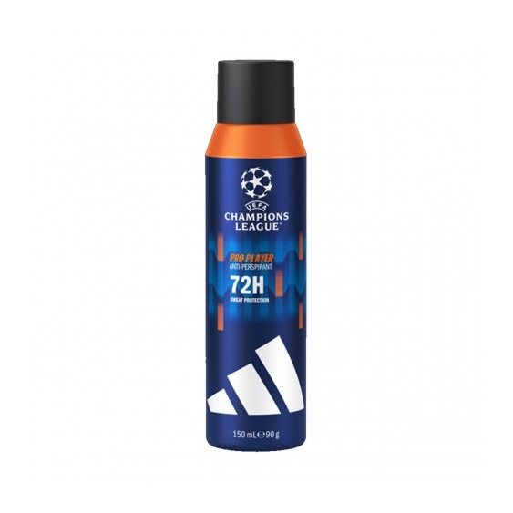 Adidas Pro Player 72H - Deodorante Spray per Uomo 150 ml