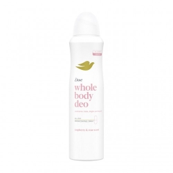 Dove Whole Body Deo Lampone e Rosa - Deodorante Spray 150 ml
