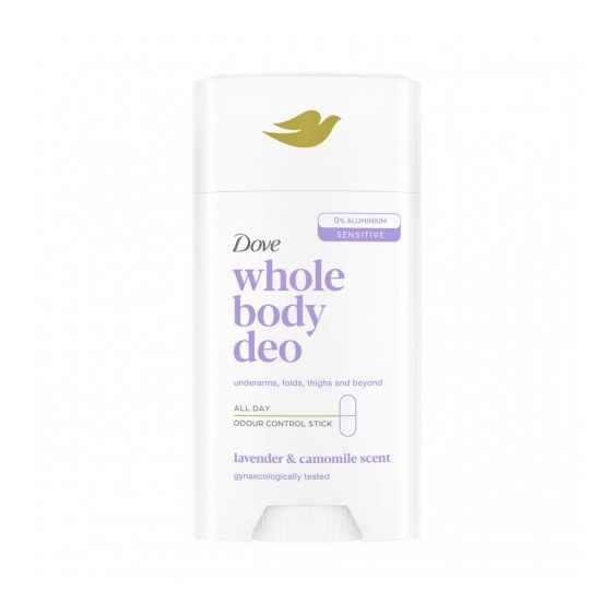 Dove Whole Body Deo Lavanda e Camomilla - Deodorante Stick 75 ml