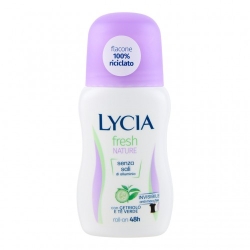 Lycia Fresh Nature - Deodorante Roll-On con Cetriolo e Te Verde 50 ml