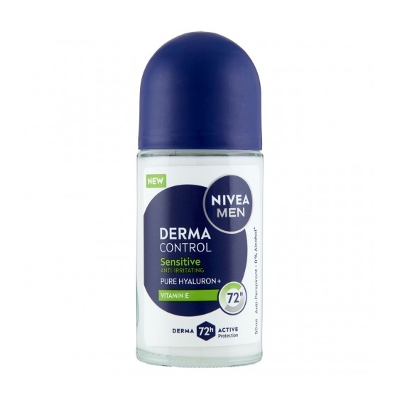 Nivea Men Derma Control Sensitive - Deodorante Roll-On 50 ml