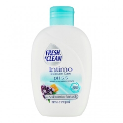 Fresh & Clean Intimo Ph 5.5 Con antibatterico Naturale Timo e Propoli - Detergente Intimo 200 ml