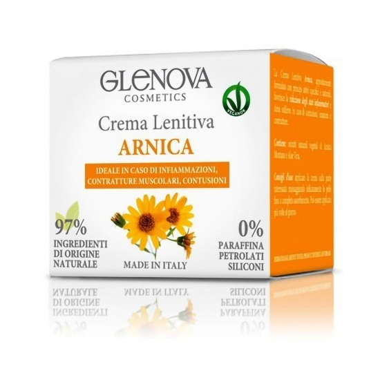 Glenova Crema Lenitiva Arnica Per Contusioni Ematomi e Contratture 125 ml