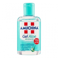 Amuchina Gel Aloe Idratante 70% Alcol - Igienizzante Mani 80 ml
