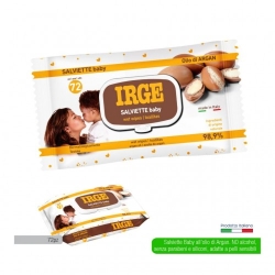 Irge 72 Salviettine Baby Con Olio di Argan
