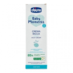 Chicco Baby Moments - Crema Ricca 100 ml