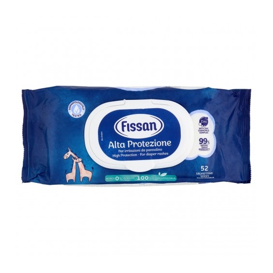 Fissan Alta Protezione - 52 Salviettine per irritazione da pannolino