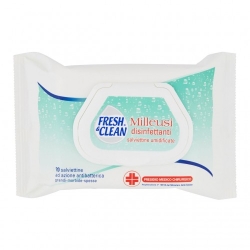 Fresh & Clean Milleusi Disinfettanti - 20 salviettine ad azione antibatterica