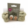 Dealo Set Spa - Fascia + Turbante Per Capelli