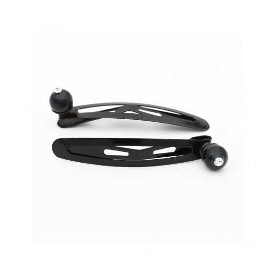 Ib Fashion Hair Clic Clac Perlner C/S246 - 2 Mollette Raffinate Con Effetto Perla