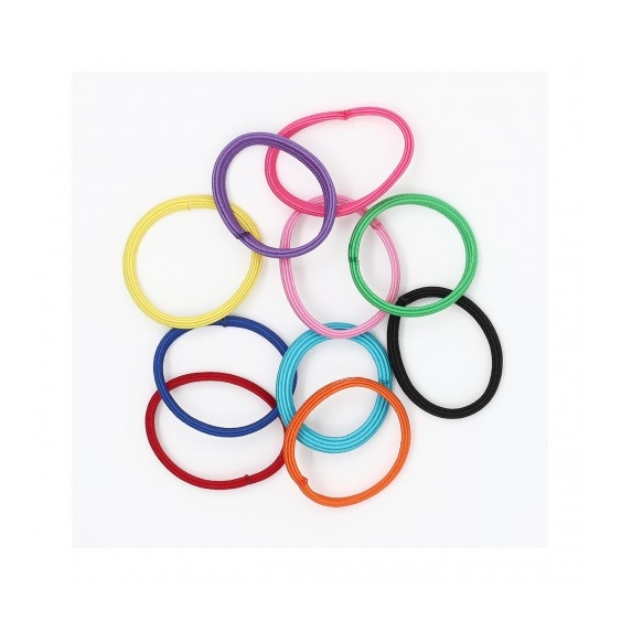Ib Fashion Hair Elast Colorsot 559c - 10 Elastici Colorati per capelli