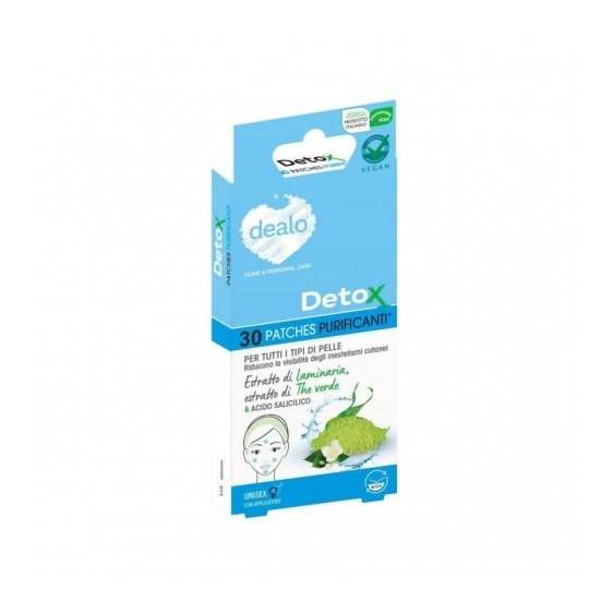 Dealo Detox - 30 Patches Purificanti Per Tutti I Tipi Di Pelle