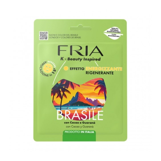 Fria Brasile Cacao E Guaranà  - Maschera Viso Energizzante E Rigenerante 75 Ml