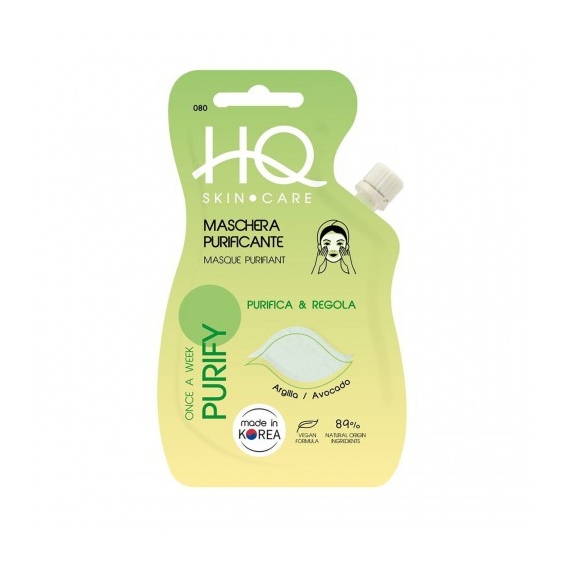 Hq Purify - Maschera Purificante Con Argilla E Avocado 15 Ml