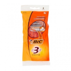 Bic 3 Sensitive - 6 Rasoi A 3 Lame Usa E Getta Da Uomo