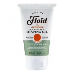 Floid The Genuine Transparent Shaving Gel Vetyver Splash - Gel Da Barba Trasparente 150 Ml