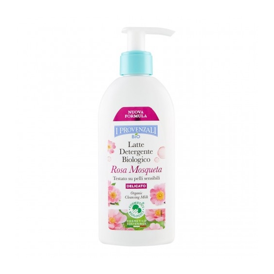 I Provenzali Bio Rosa Mosqueta - Latte Detergente Biologico 200 Ml