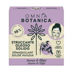 Omnia Botanica Avena E Illipe - Struccante Oleoso Solido 50 G
