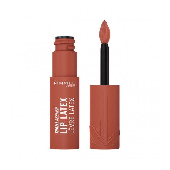 Rimmel Thrill Seeker Lip Latex - Rossetto Liquido N. 250 Honey Bun