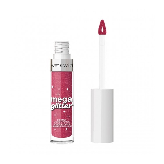 Wet N Wild Mega Glitter Shimmer Liquid Lipstick N. 623002 Pink Future