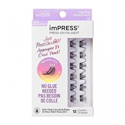 Kiss Impress Just Press On And Go - Ciglia Finte N. S09C