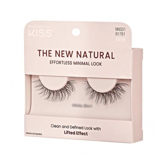 Kiss The New Natural - Ciglia Finte Silver Ring