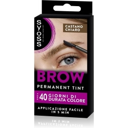 Syoss Brow Permanent Tint - Tinta Sopracciglia - Castano Chiaro